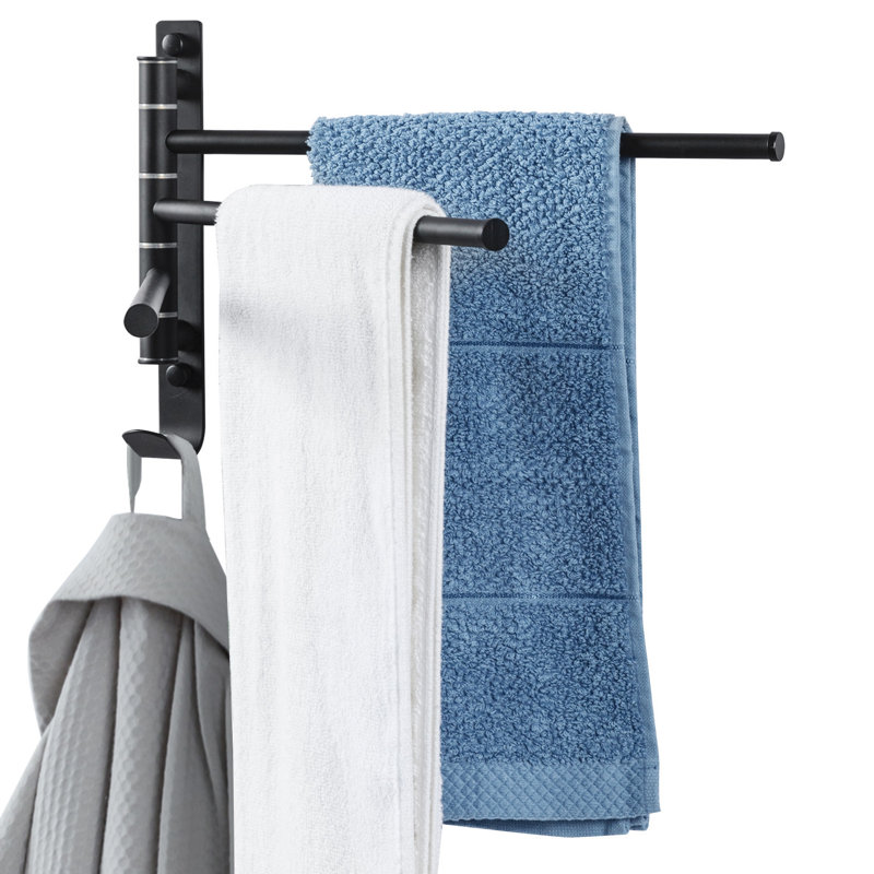 3-Bar Bathroom Wall Mounted Towel Bar