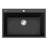 Plymouth 33'' L Single Bowl Granite Kitchen Sink-21974690