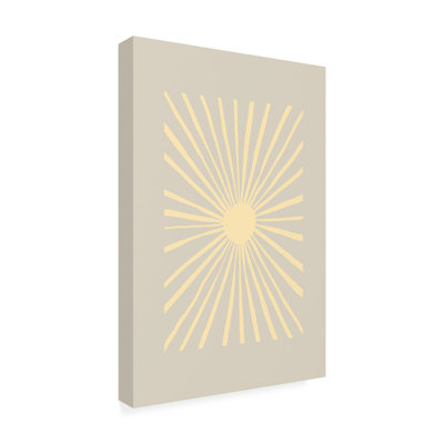 " Wrapped Canvas Wall Art - Pictufy Studio 'Sun Kissed' Wall Art For Living Room, Bedroom, Or Office Décor - 12x19 " by Pictufy Studio