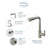 Transolid Sloane Pull Out Kitchen Faucet-47589046