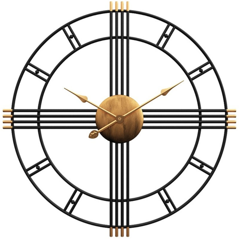 Arete Metal Wall Clock