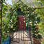 Arche de jardin en métal avec barrière W58,07 * H97,24