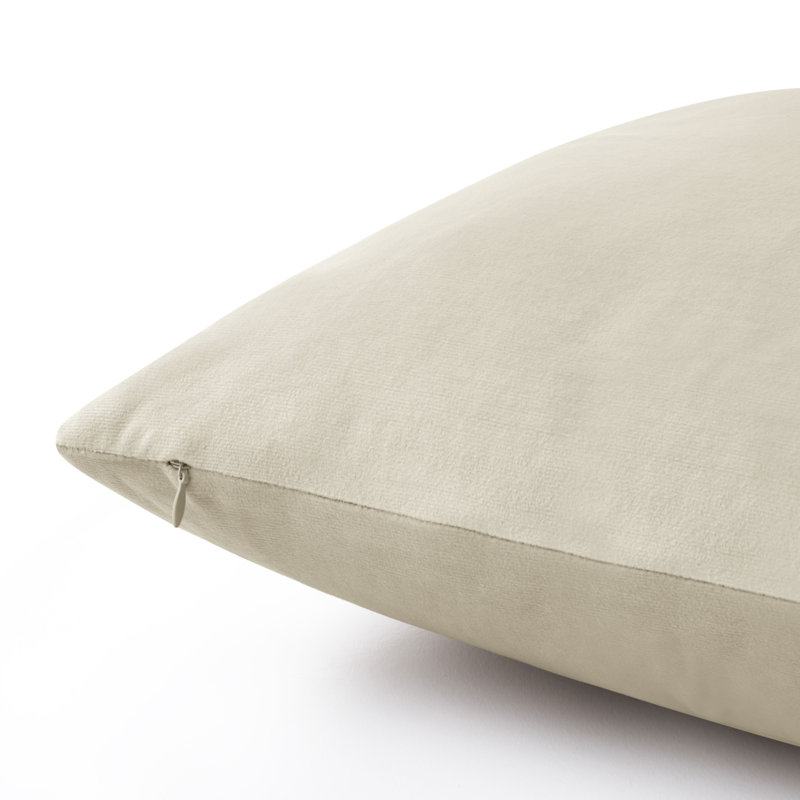 Atkison Velvet Scatter Cushion Cover (Set of 4), Beige