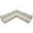 Ensoll Velvet L-Shaped Sectional Reversible-1496889979
