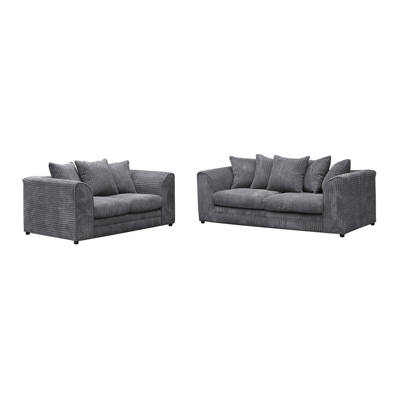 2 - Piece Living Room Set, Grey