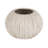 Textured Composite Resin Planter/Vase, Antique White