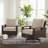 Estill Swivel Wicker Outdoor Lounge Chair