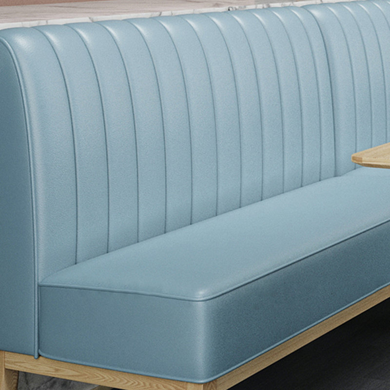Bancs de restaurant Nordic Modern Cafe, Bleu poudre
