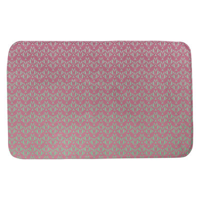 Tapis de salle de bain déco Leffel