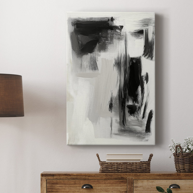 Série ABSTRACT DCCLxxIV - Cavas de galerie sur mesure, H 18 po x l 12 po