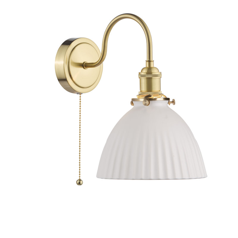 Wall Light, Natural Brass