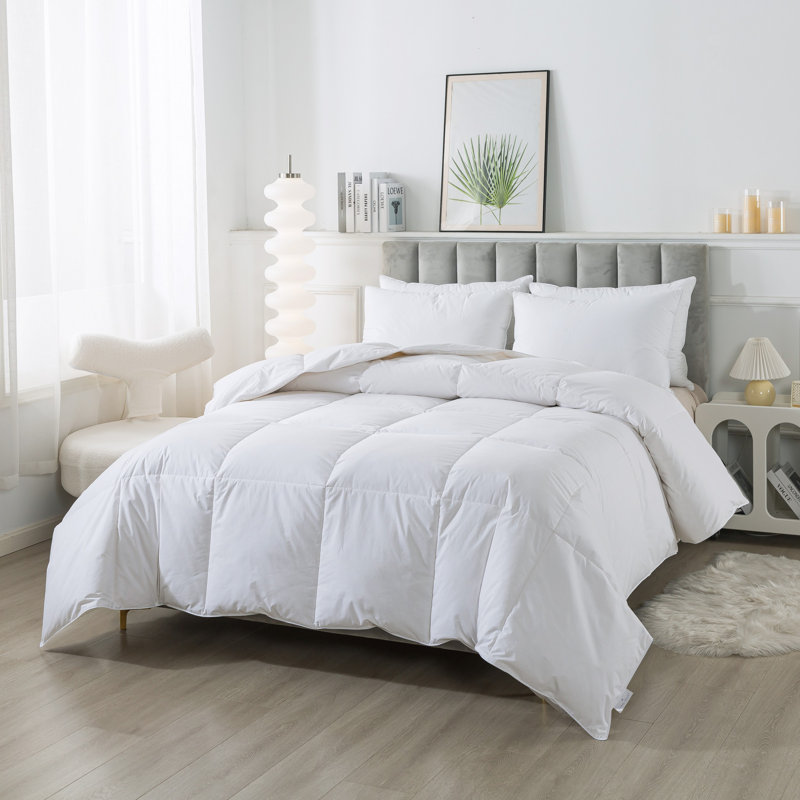 Édredon toutes saisons 550, Édredon en duvet de taille simple