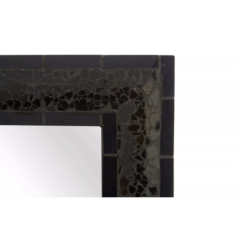 Mosaic Black Picture Frame, 5" x 7"