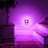 Dimmable Purple Night Light Plug In Nightstand Light