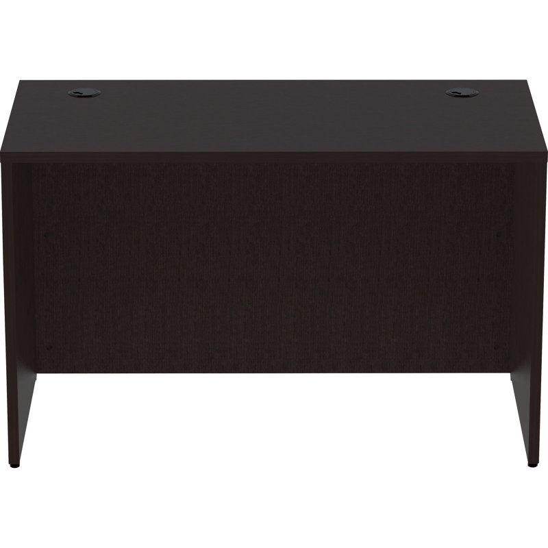 Essentials Series Desk Shell, 72" H x 36" W x 29.5" D, Espresso