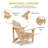 Adiraica Solid Wood Outdoor Adirondack Chair-1688626978