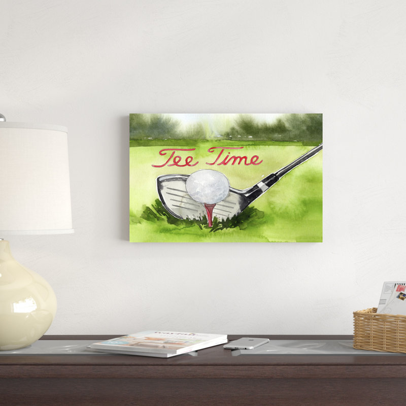 Tee Off Time III, H 12 po x l 18 po