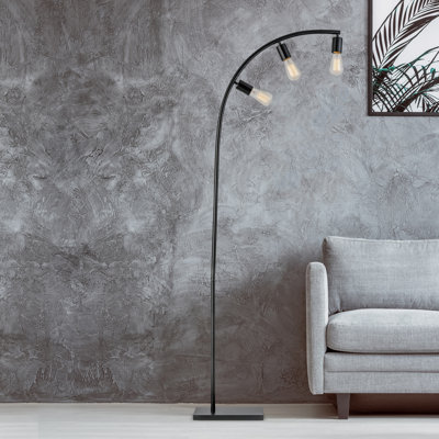 Lampe sur pied arquée de 70 po Tierra