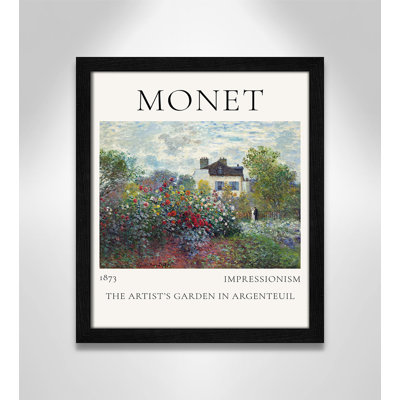 Rocchetto "Artists Garden in Argenteuil" Print
