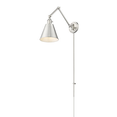Wyck Steel Swing Arm Sconce