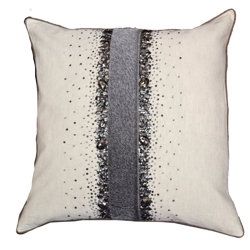 Karia Linen Square Pillow Cover & Insert