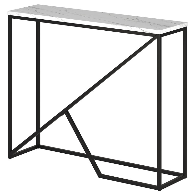 Jhoselyn 91.4cm Console Table, Black