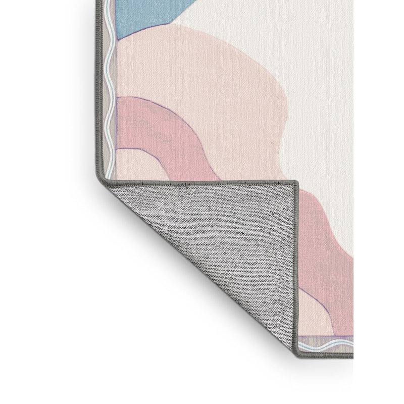 Wistful Stream Rug, Round 4'