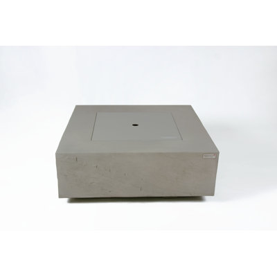 Square Smokeless Fire Pit Table with Lid