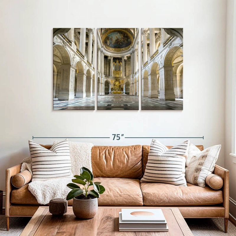 Versailles Interior, 36" H x 57" W