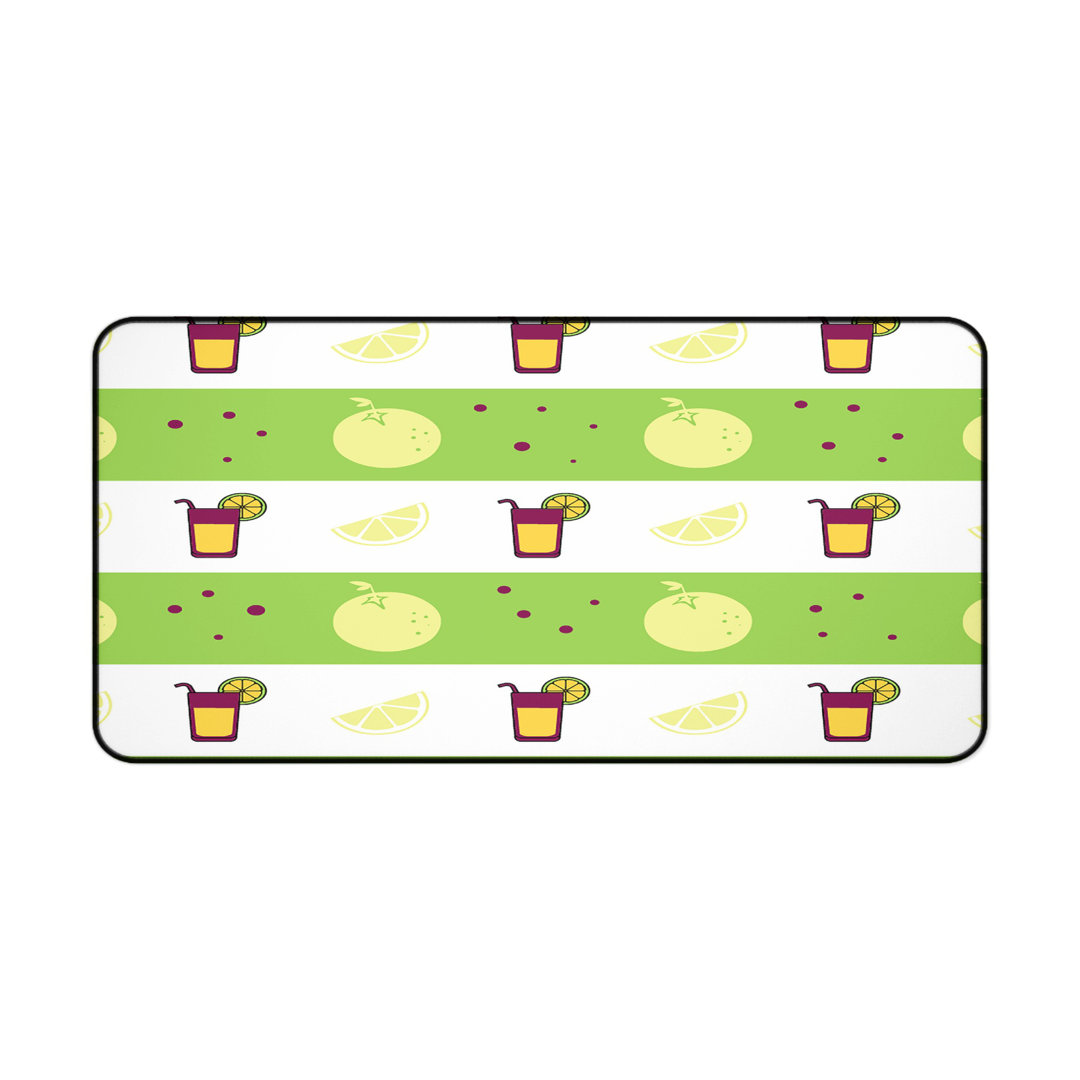 Citrus Fruit Drink Desk Mat