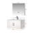 Bath Vanity With Faucet Set And LED Mirror
