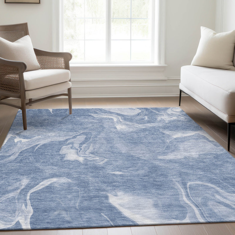 Lummus Abstract Indoor / Outdoor Rug, Rectangle 8' x 10'