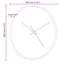 Uintah Wall Clock