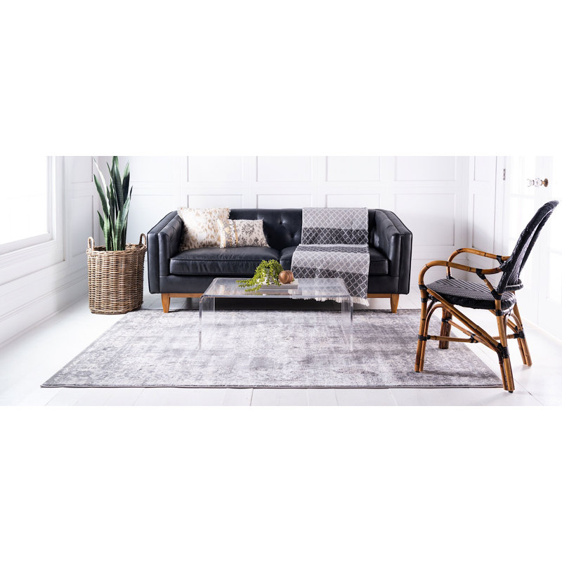 Transitional Gaastra Area Rug Feather Color, Rectangle 5' x 8'
