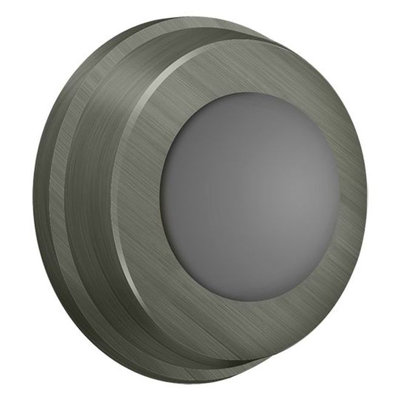 Pare-chocs encastré Deltana WB100U15A de 1 po de diamètre; finition nickel antique