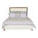 Louise/Lawrence King Upholstered Low Profile Panel Bed