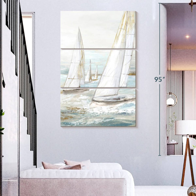 Mehar Windswept Sails II, 74" H x 48" W
