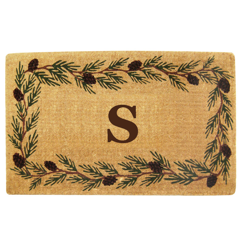 Tapis de porte antidérapant pour l'extérieur, L 22 po x L 36 po, S