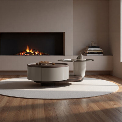 Table basse de style italien minimaliste