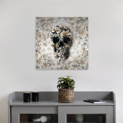 Art contemporain fleur gothique contemporain