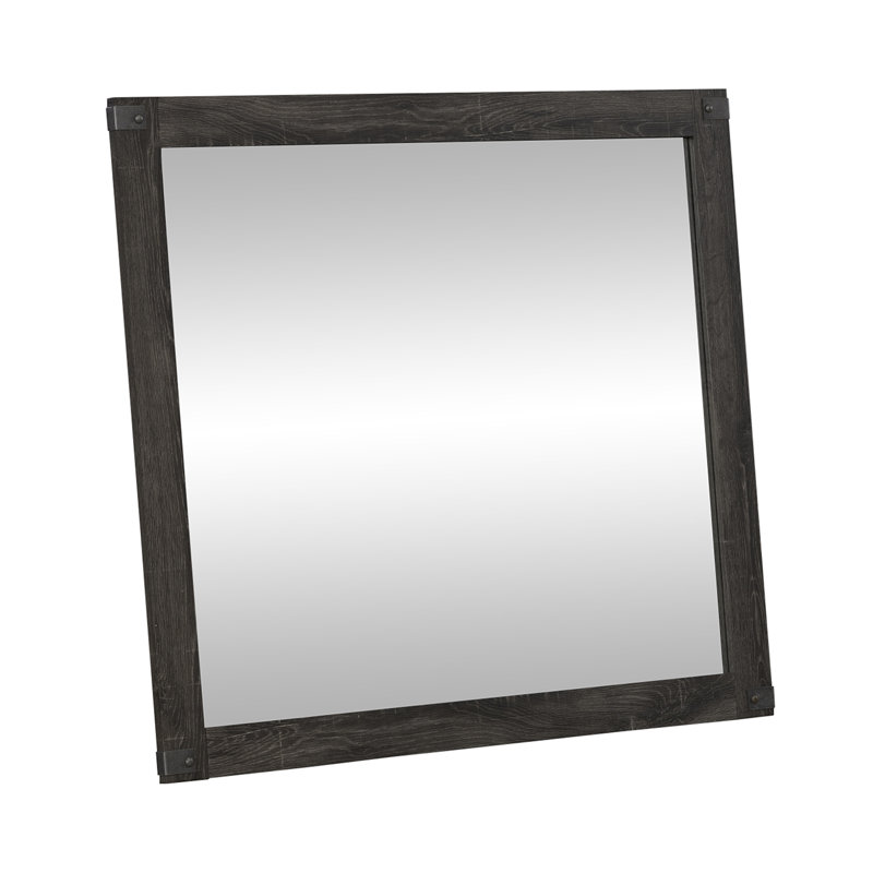 Lafever Solid And Engineered Wood Flat Dresser Mirror