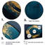 Pleine lune, gloire, or, bleu marine, ensemble d'art mural minimalisme-1142547887-1142547884
