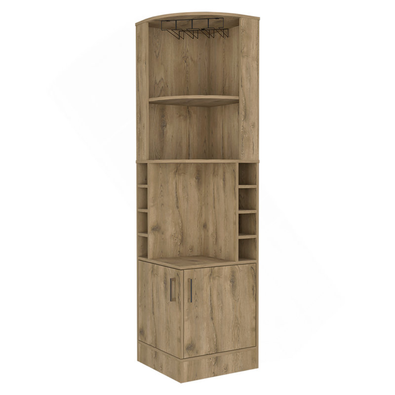 Armoire de bar Macadamia, Beige