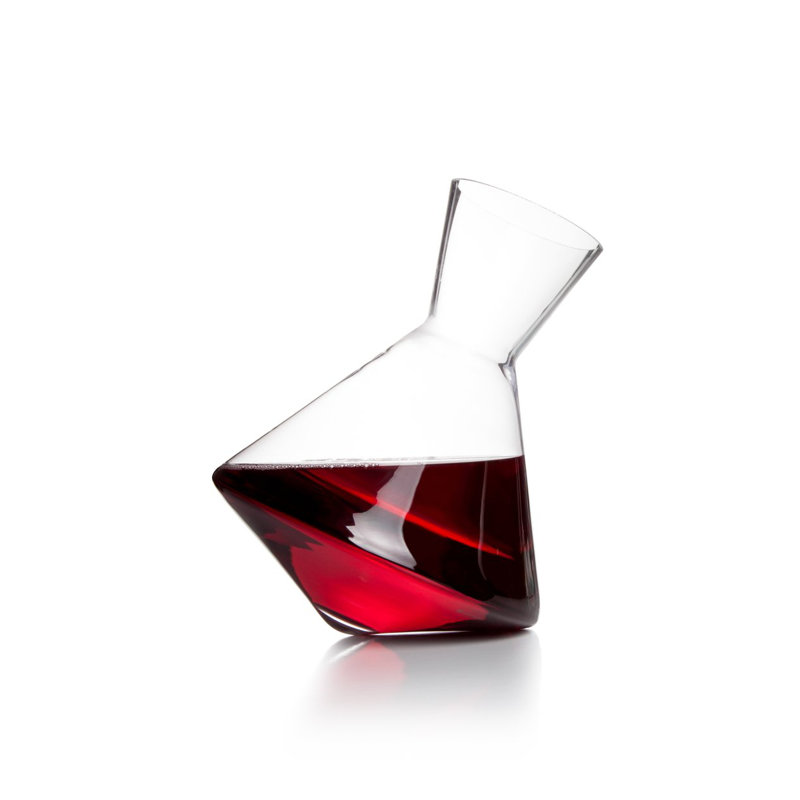 Vaso Crystal Lead Free Crystal Wine Decanter, Clear