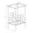 Jacana Grey End Table