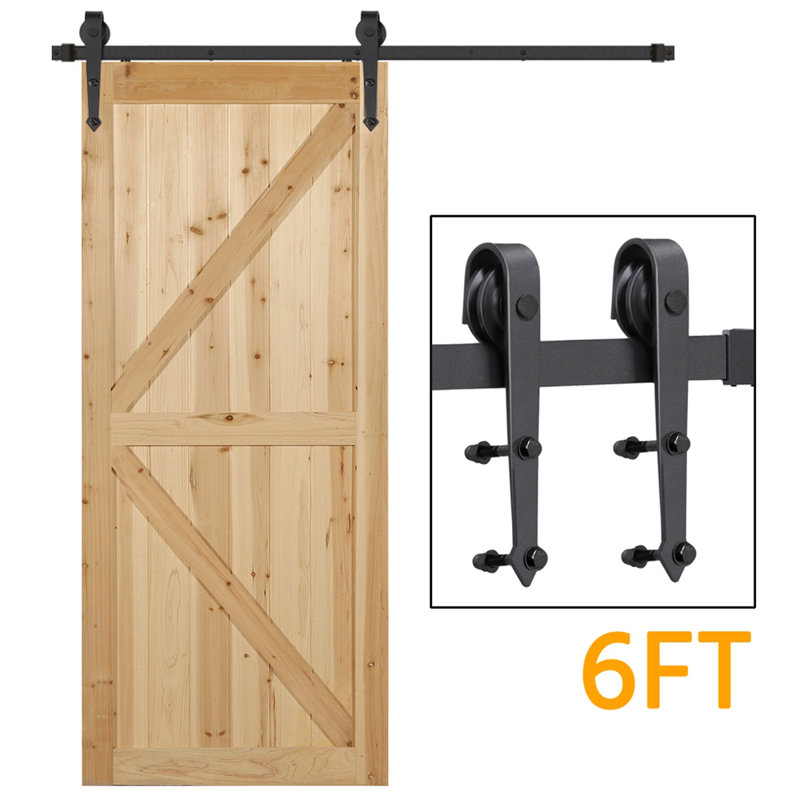 Single Barn Door Hardware Kit, 72 in.