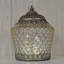 Silver LED Moroccan Style Lantern