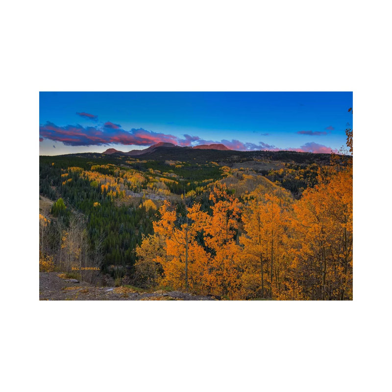 Autumn Sunset Near Durango 1 Piece Wrapped Canvas Wall Art, 66.04 cm H x 45.72 cm W x 3.175 cm D