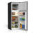 TCL 4.7 Cu. Ft. Double Door Refrigerator Black with Freezer-120944231