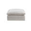 Canapé modulaire en coin avec repose-pieds Claughaun
